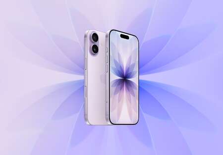 Телефон Apple iPhone 17 512 ГБ, цвет: лавандовый (Lavender)