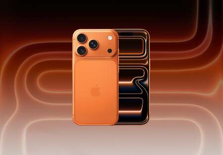 Телефон Apple iPhone 17 Pro 512 ГБ, eSim (электронная SIM-карта), цвет: космический оранжевый (Cosmic Orange)