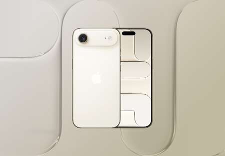 Телефон Apple iPhone Air 256 ГБ, eSim (электронная SIM-карта), цвет: светлое золото (Light Gold)