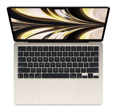 Ноутбук Apple MacBook Air 13 (2022) Starlight MC7W4 (M2 8C CPU, 8C GPU, 16GB, 256GB SSD)